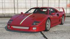 Ferrari F40 Vivid Burgundy [Replace] для GTA 5