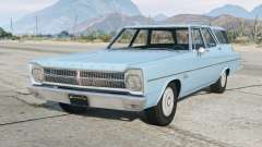 Plymouth Belvedere I Station Wagon Pale Cerulean [Replace] для GTA 5