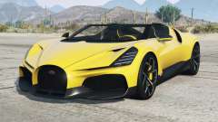 Bugatti W16 Mistral Banana Yellow [Replace] для GTA 5