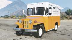 Willys Jeep Economy Delivery Truck Yellow Orange [Add-On] для GTA 5
