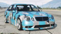 Mercedes-Benz E 55 AMG (W211) Dark Turquoise [Replace] для GTA 5