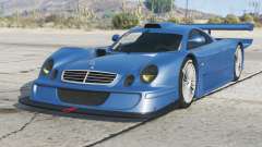 Mercedes-Benz CLK LM AMG Coupe Bahama Blue [Replace] для GTA 5