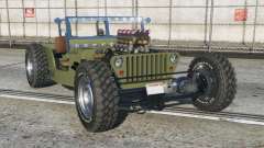 Willys Jeep Hot Rod Gold Fusion [Replace] для GTA 5
