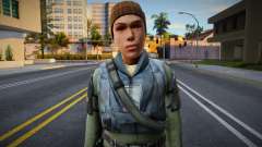 Half-Life 2 Rebels Female v5 для GTA San Andreas