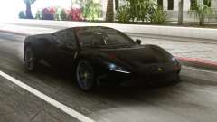 Ferrari F8 Tributo Black для GTA San Andreas