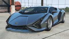 Lamborghini Sian Steel Teal [Add-On] для GTA 5