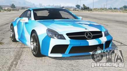 Mercedes-Benz SL 65 AMG Spanish Sky Blue для GTA 5
