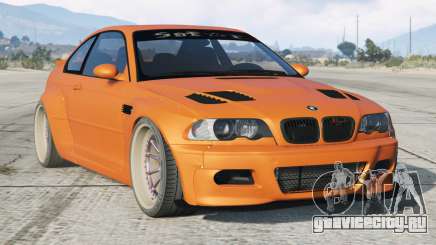 BMW M3 Wide Body Kit (E46) Princeton Orange [Add-On] для GTA 5