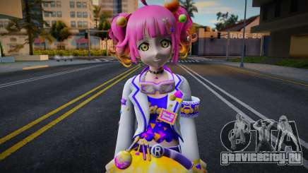 Rina Love Live Recolor 2 для GTA San Andreas