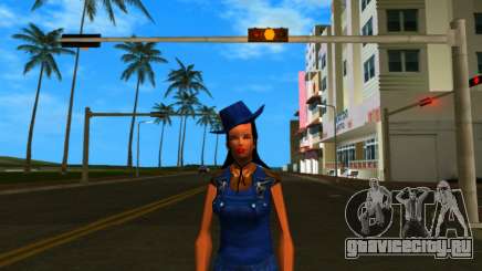 Texan Girl White для GTA Vice City