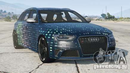 Audi RS 4 Avant Oxford Blue для GTA 5