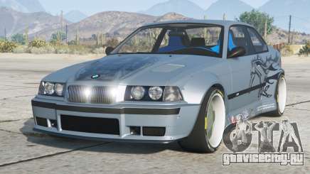 BMW M3 Rocket Bunny (E36) Bermuda Gray [Replace] для GTA 5
