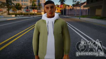 Парень в зеленом наряде для GTA San Andreas