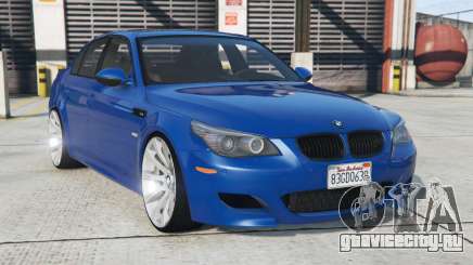 BMW M5 (E60) Congress Blue [Add-On] для GTA 5