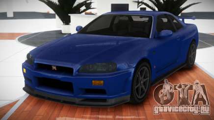 Nissan Skyline R34 MR V1.2 для GTA 4