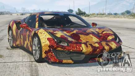 Ferrari 488 Pista Fire Bush для GTA 5