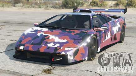 Lamborghini Diablo Dark Blue Gray для GTA 5