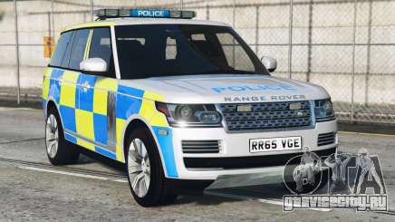 Range Rover Vogue Police [Add-On] для GTA 5