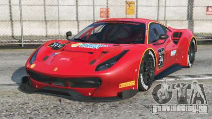 Ferrari 488 GT3 Tractor Red [Add-On] для GTA 5