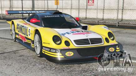 Mercedes-Benz CLK LM AMG Coupe Banana Yellow [Add-On] для GTA 5