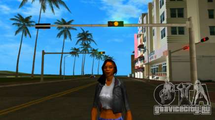 Normal Black Lady для GTA Vice City