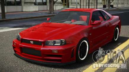 Nissan Skyline R34 GT-R Nismo V1.2 для GTA 4