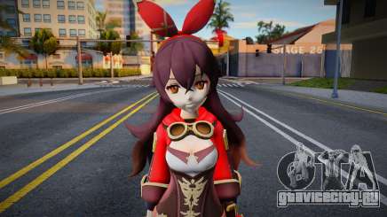 Amber Genshin Impact v3 для GTA San Andreas