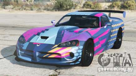 Dodge Viper SRT10 Chathams Blue для GTA 5