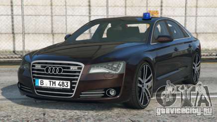 Audi A8 Unmarked Police [Add-On] для GTA 5