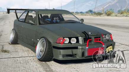 BMW M3 Coupe Drift Missile (E36) Feldgrau [Add-On] для GTA 5