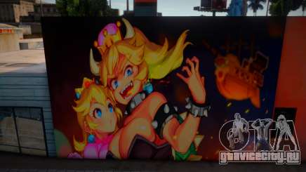 Mural Peach для GTA San Andreas