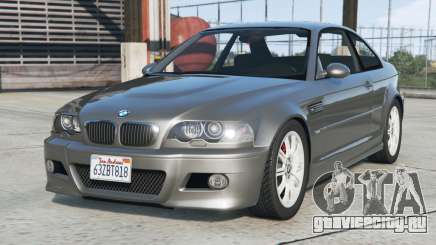 BMW M3 (E46) Ironside Gray [Add-On] для GTA 5