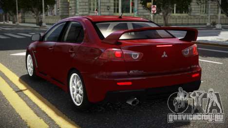 Mitsubishi Lancer Evo X SR V1.1 для GTA 4