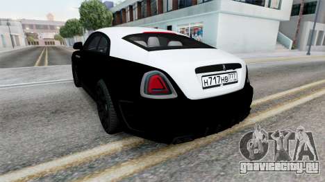 Rolls-Royce Wraith Black для GTA San Andreas