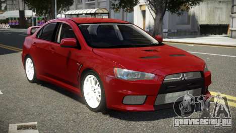 Mitsubishi Lancer Evo X SR V1.1 для GTA 4