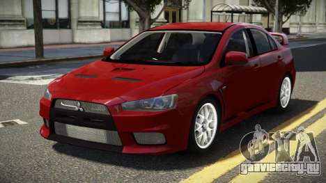 Mitsubishi Lancer Evo X SR V1.1 для GTA 4