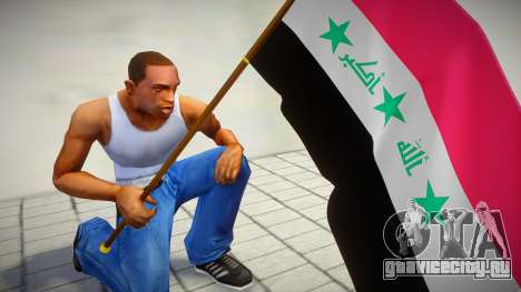 Iraqi flag during American puppet government (20 для GTA San Andreas