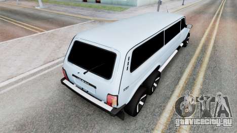 Lada Niva 6x6 Limousine для GTA San Andreas